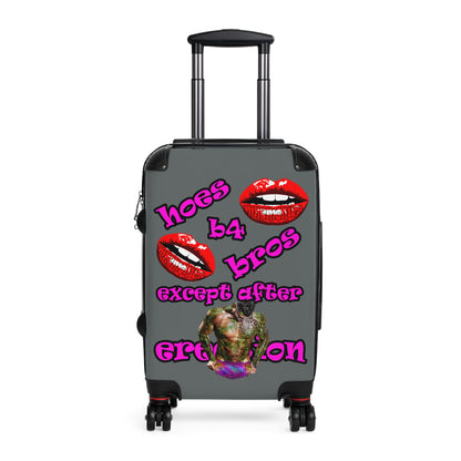 hoes b4 bros - Suitcase (dark grey)