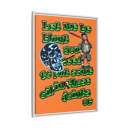 og - framed canvas art (crusta)