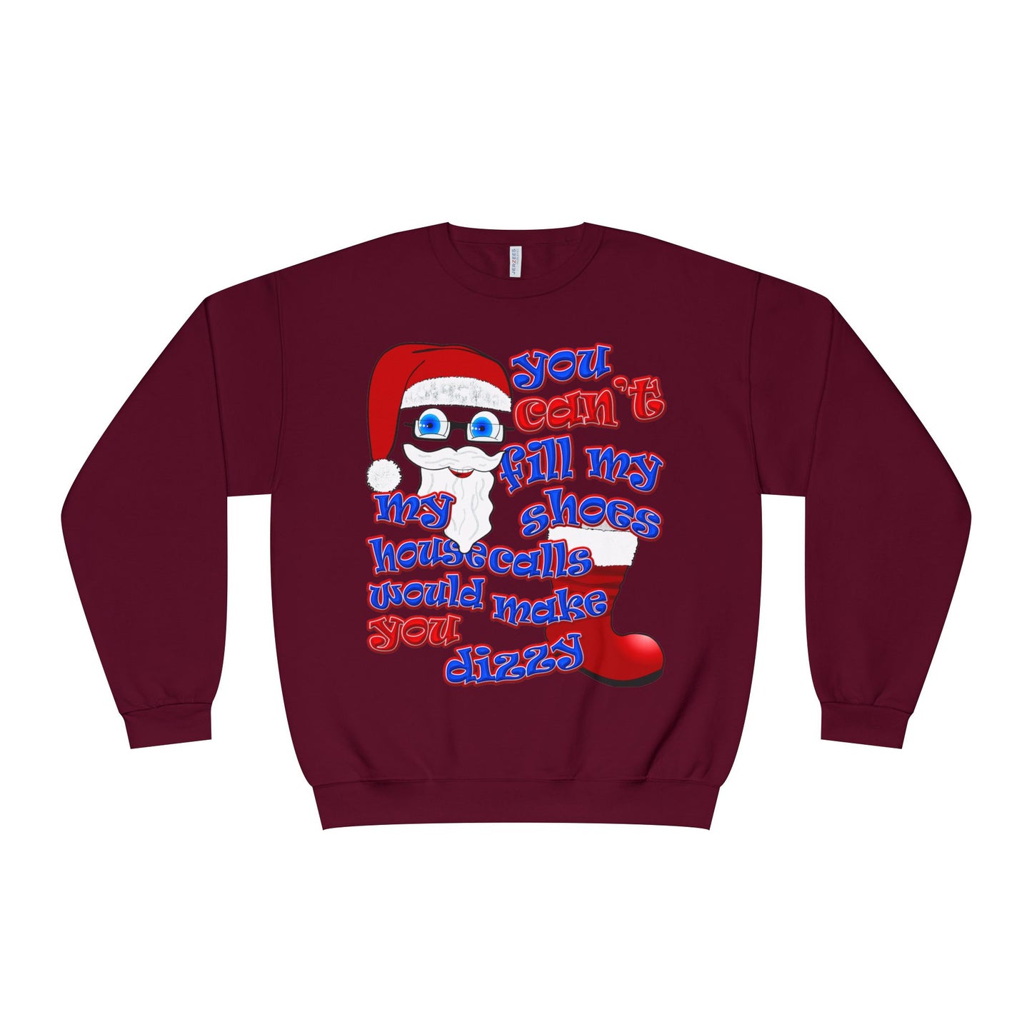 santa's shoes - Unisex NuBlend® Crewneck Sweatshirt