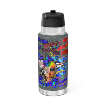 drop the beat - Gator Tumbler, 32oz (dark grey)