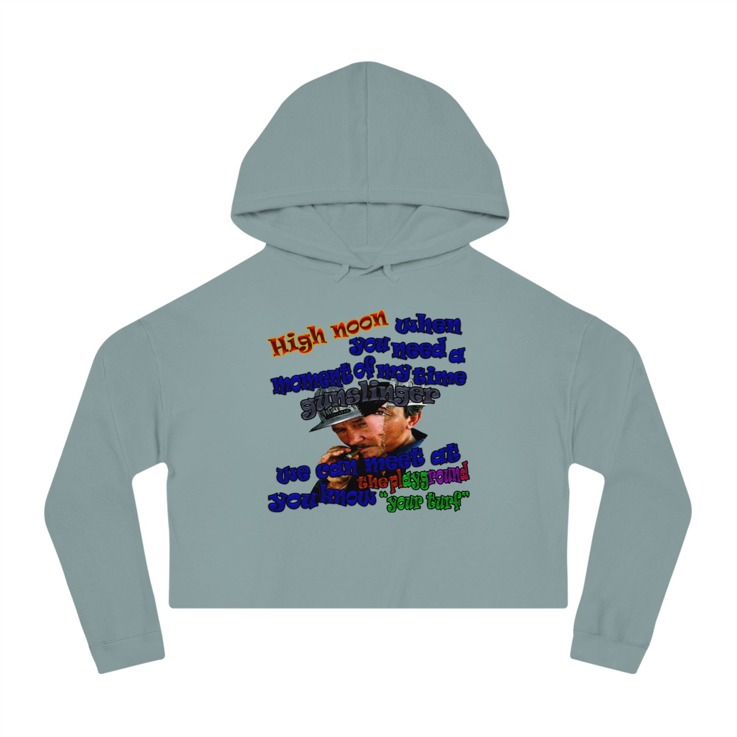 high noon - Women’s Cropped Hooded Sweatshirt