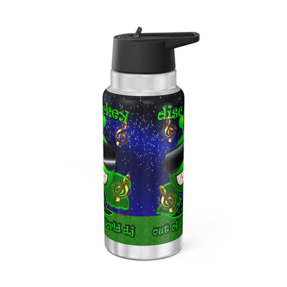 disc jockey - Gator Tumbler, 32oz ('snoops' background)