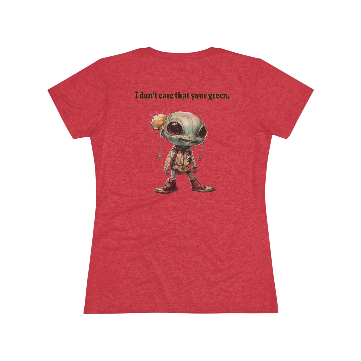 I don't care that your grey - Women's Triblend Tee