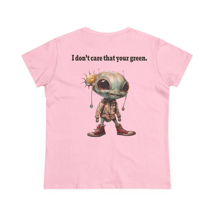 I don't care that your grey - Women's Midweight Cotton Tee