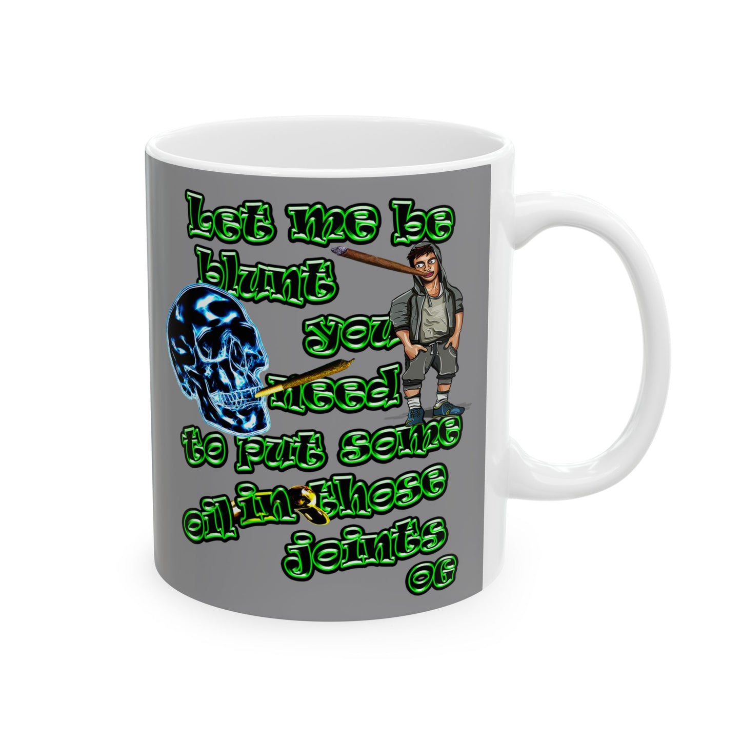 og - White Mug (grey)