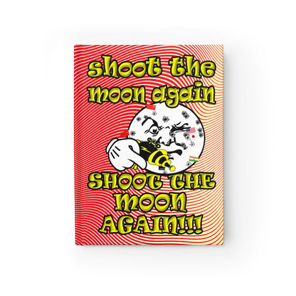 shoot the moon again - journal-blank (yellow-orange wave)