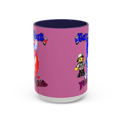 tag that - Accent Mug (light pink)