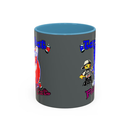 tag that - Accent Mug (dark grey)