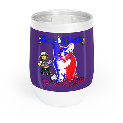 tag that - Chill Wine Tumbler (purple)