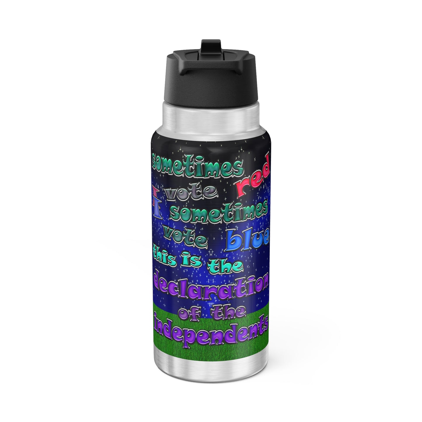 declaration of the independents - Gator Tumbler, 32oz  ('snoops' background)