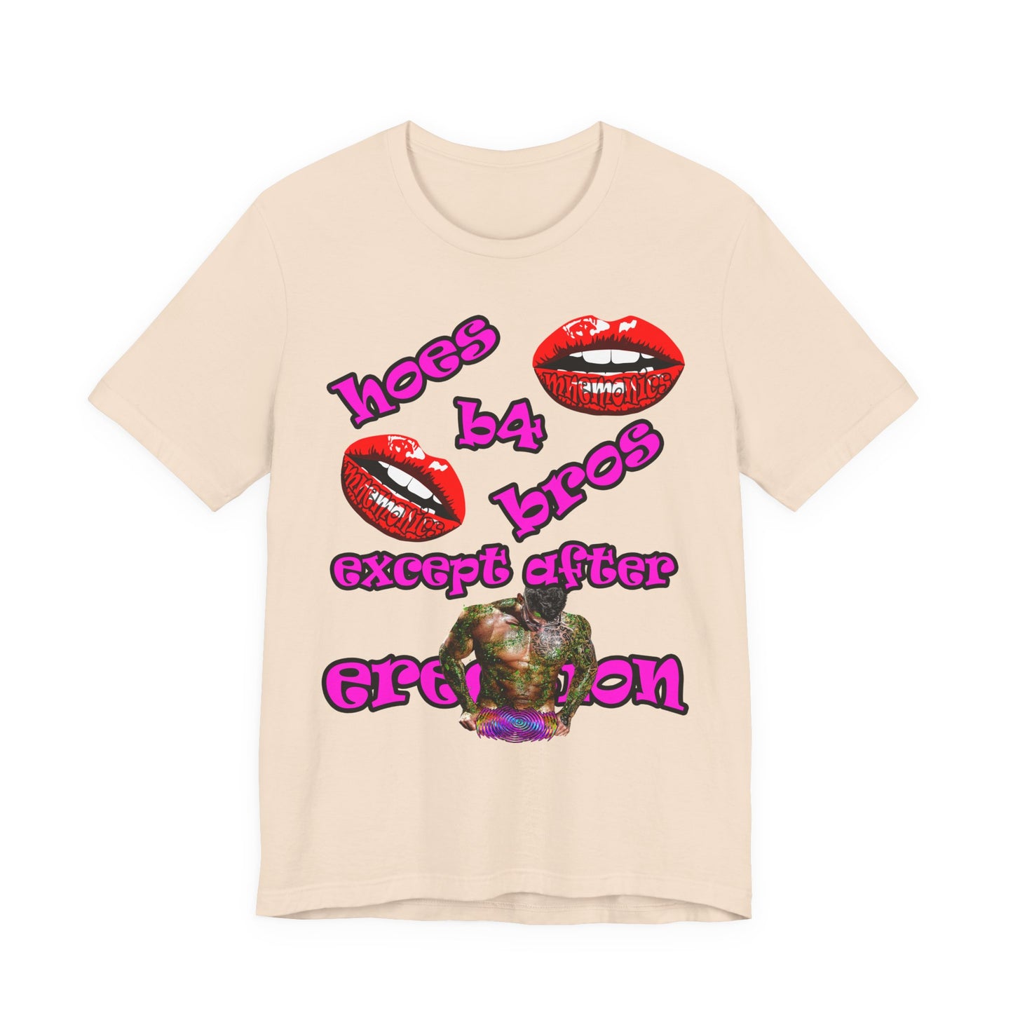 hoes b4 bros - Unisex Jersey Short Sleeve Tee