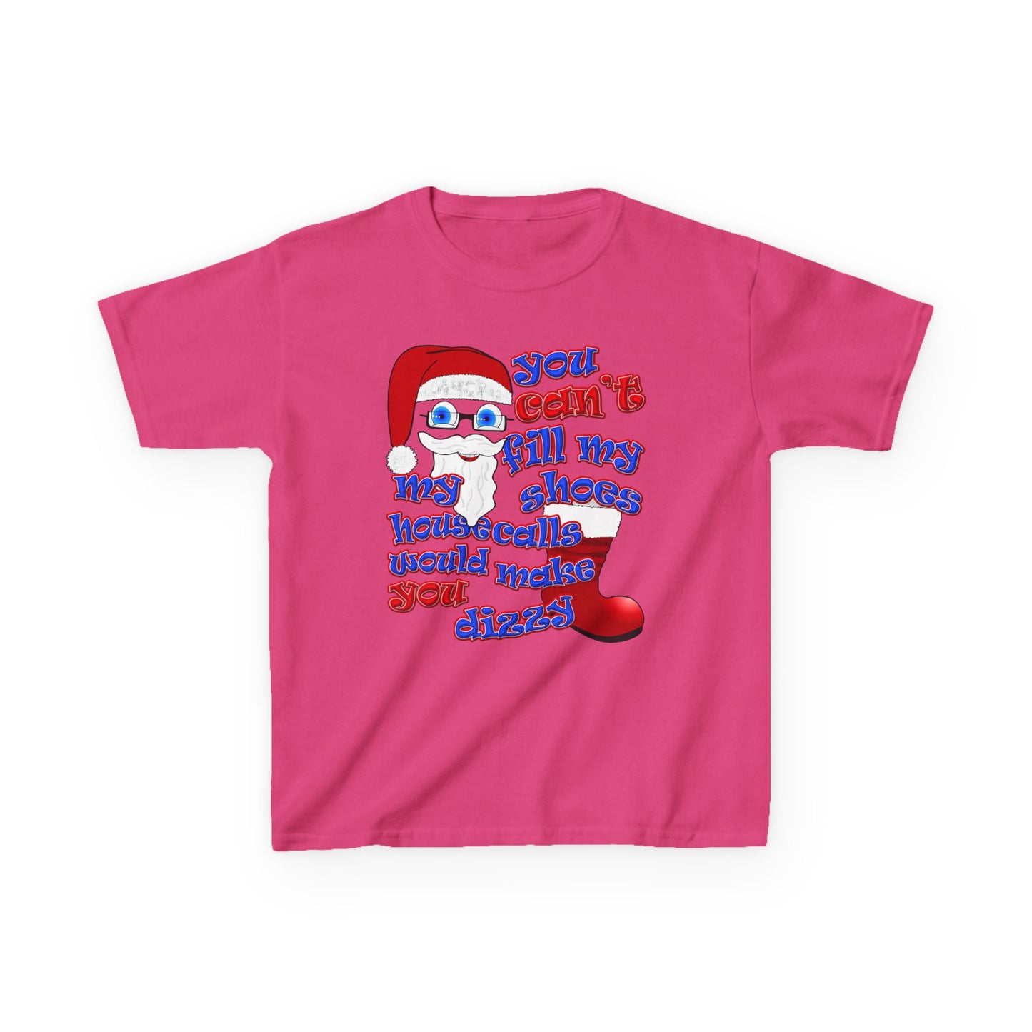 santa's shoes - Kids Heavy Cotton™ Tee