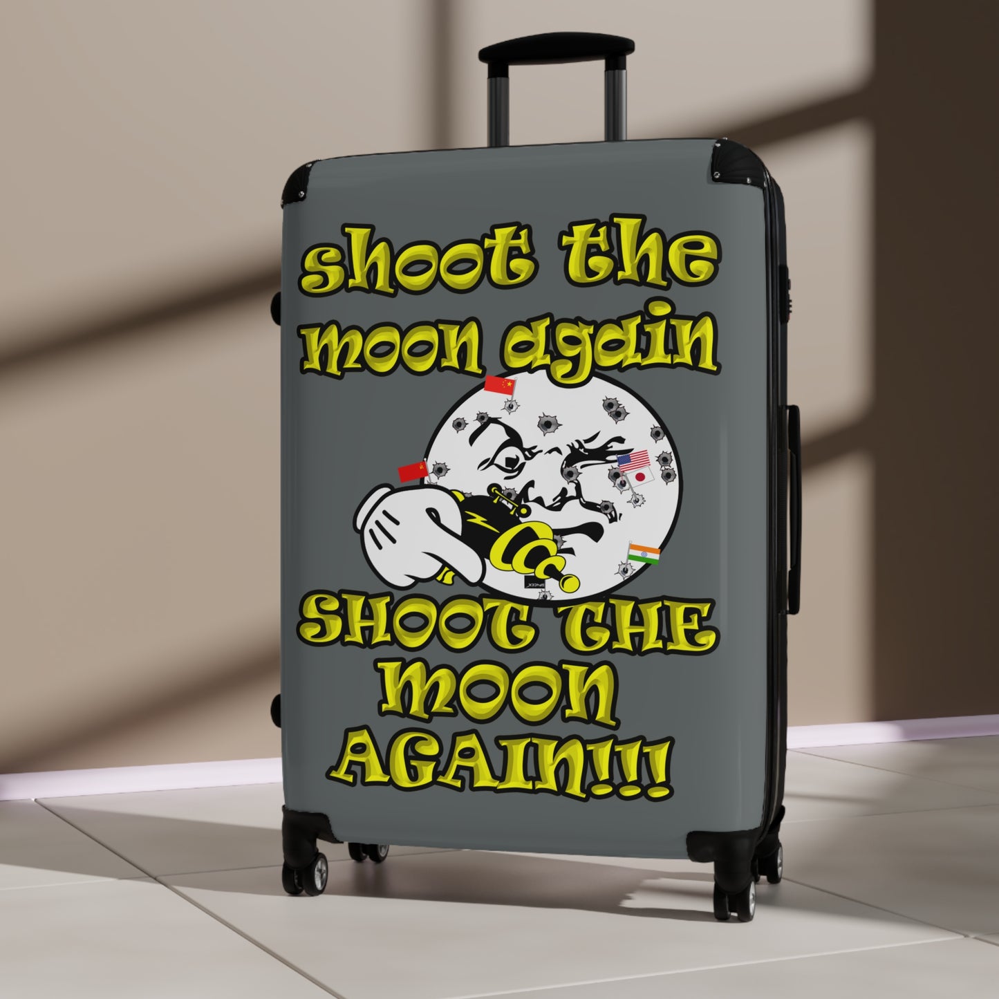 shoot the moon again - Suitcase (dark grey)