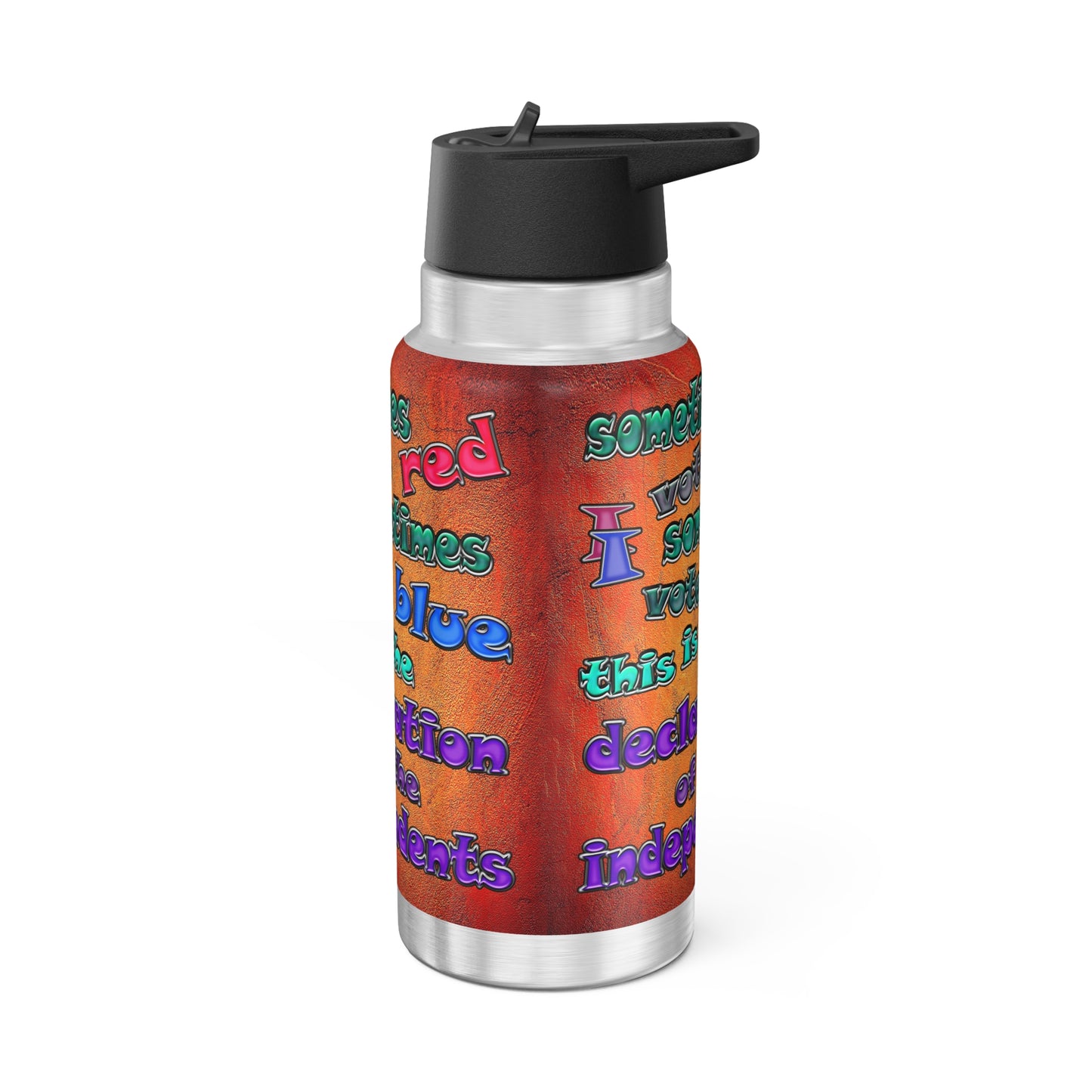 declaration of the independents - Gator Tumbler, 32oz  (burnt orange)