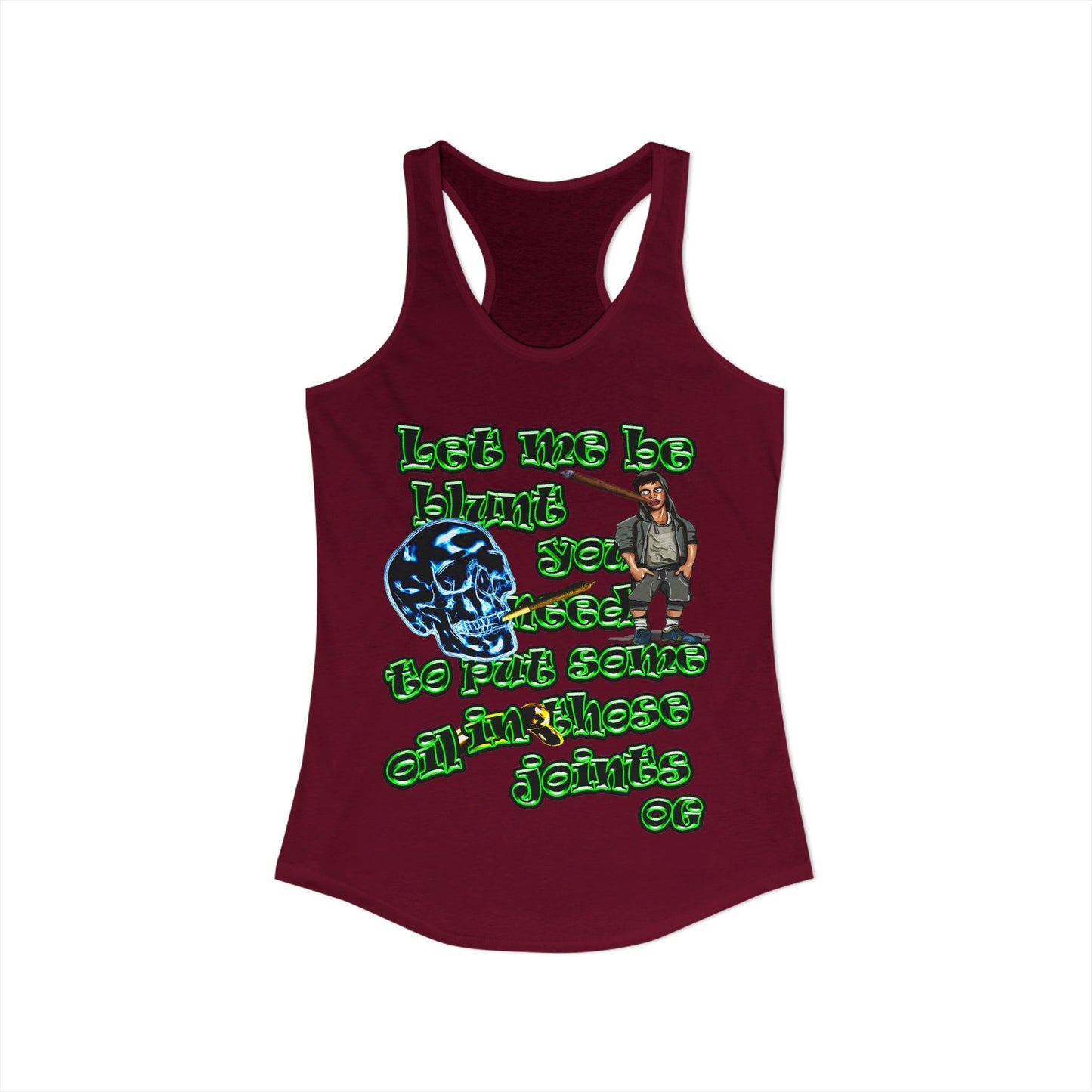 og - Women's Ideal Racerback Tank
