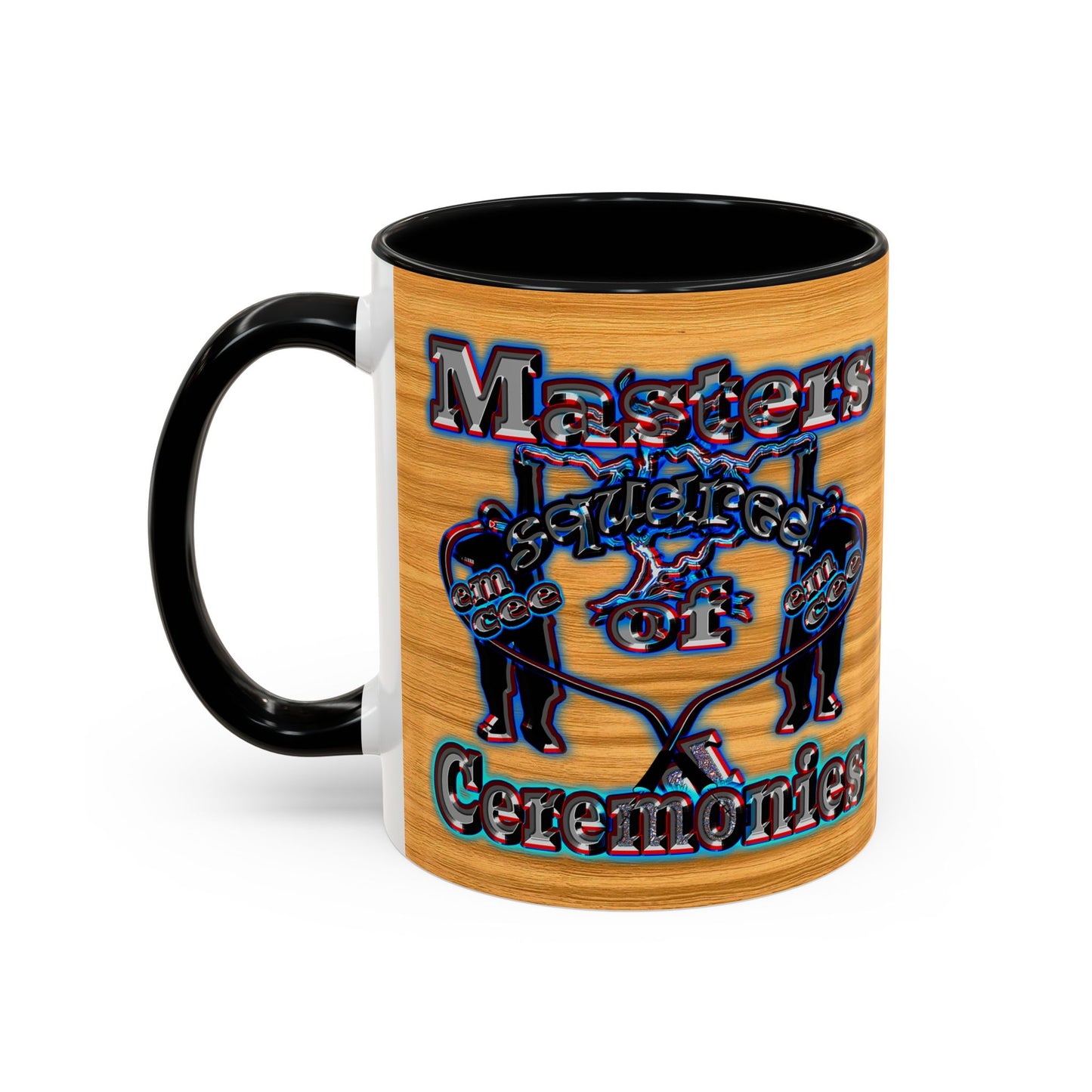 em cee squared - Accent Mug (butterscotch wood finish)