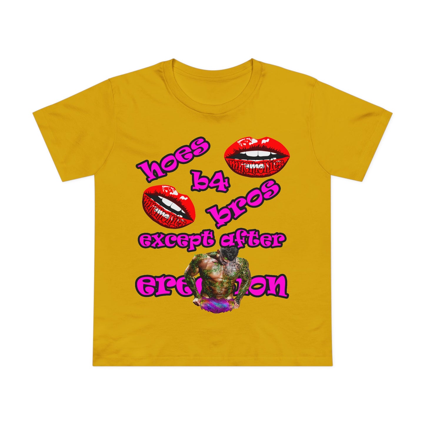 hoes b4 bros - Women’s Maple Tee