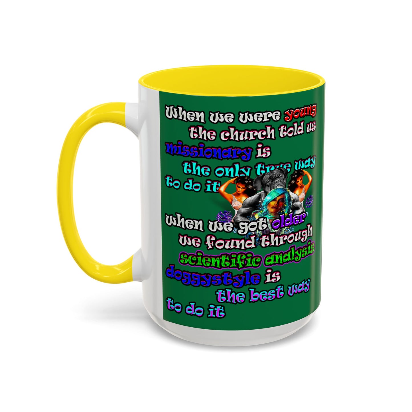 doggystyle - Accent Mug (dark green)