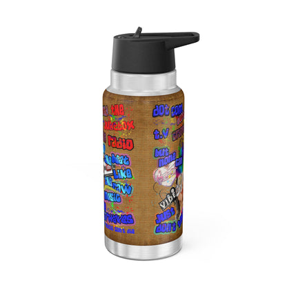 drop the beat - Gator Tumbler, 32oz  (brown papyrus)