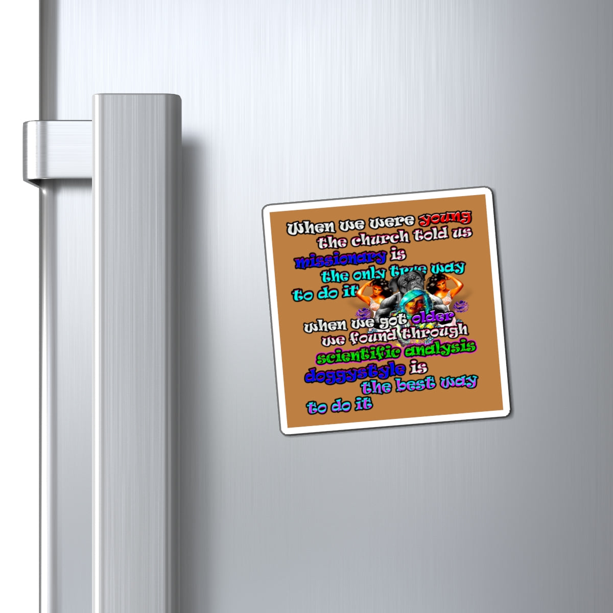 doggystyle - Magnets - (light brown)