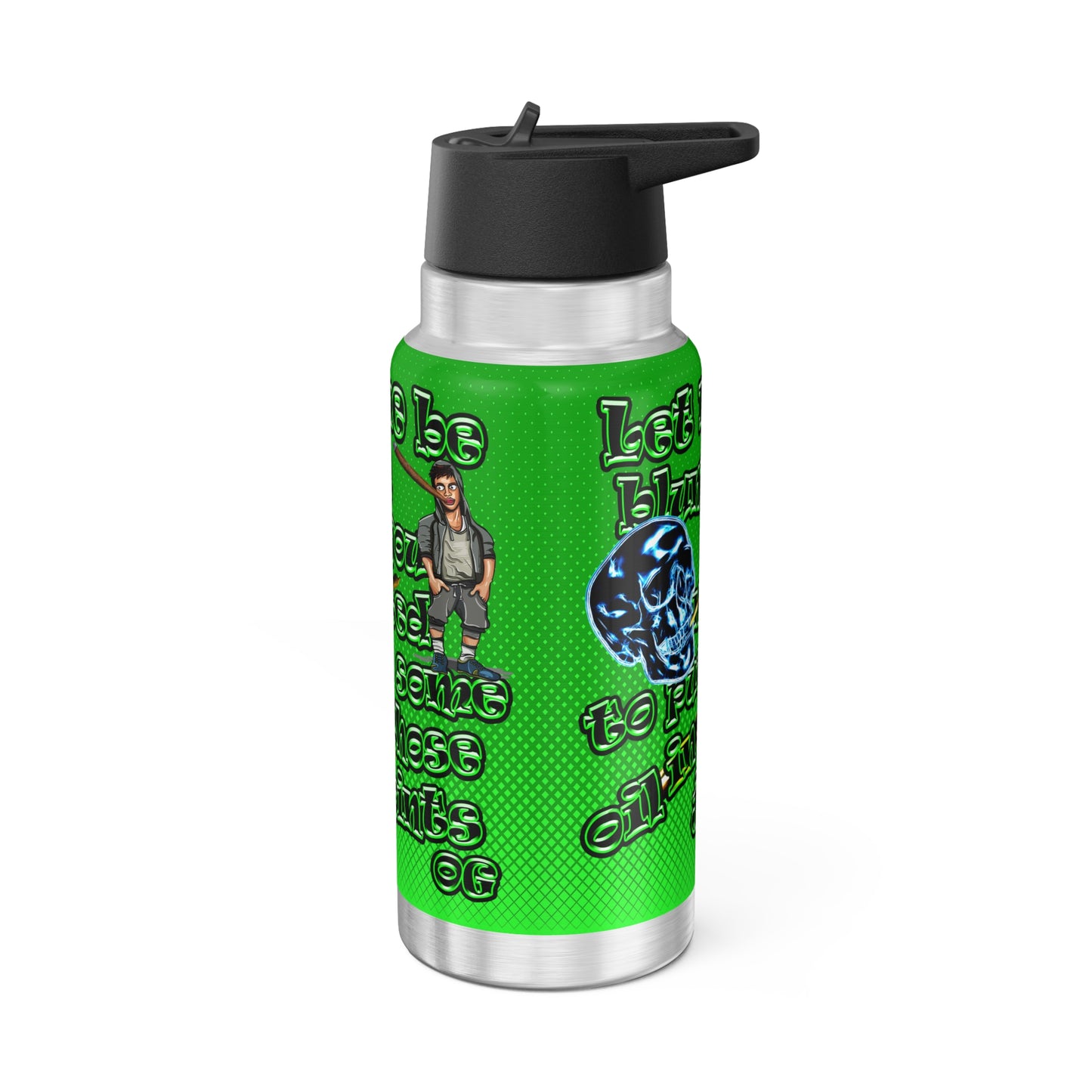 og - Gator Tumbler, 32oz  (logo green)