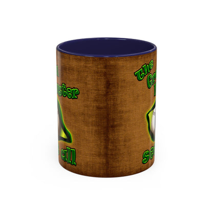 green monster - Accent Mug (brown papyrus)