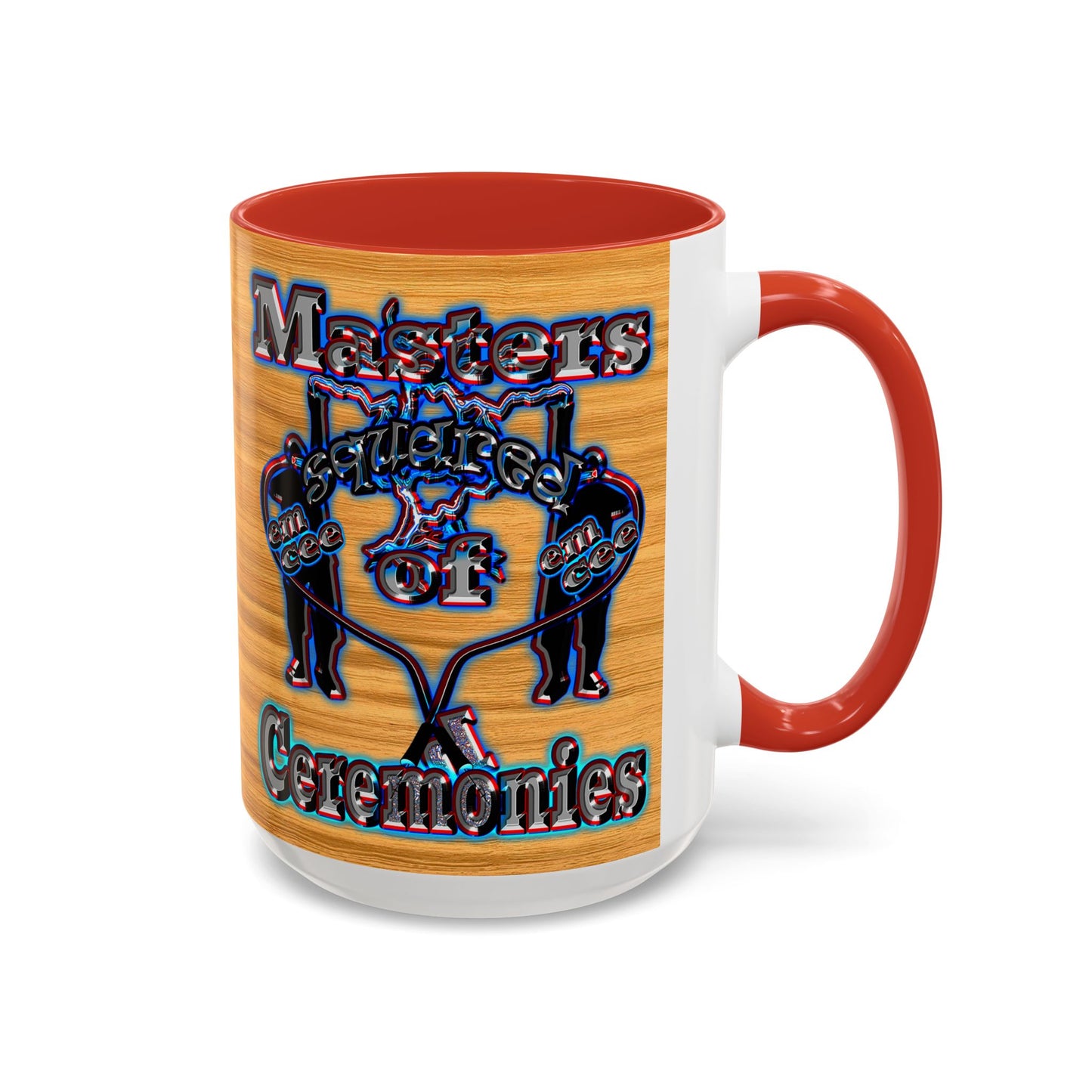 em cee squared - Accent Mug (butterscotch wood finish)