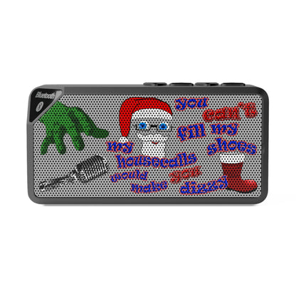 santa's shoes - Jabba Bluetooth Speaker (light grey)