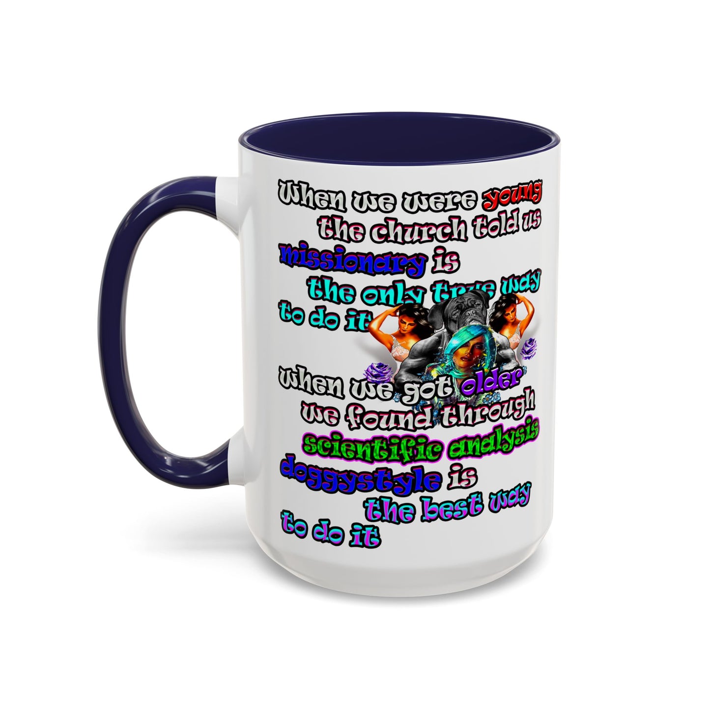 doggystyle - Accent Mug (white)