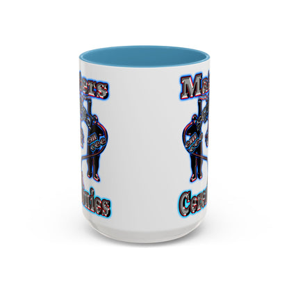 em cee squared - Accent Mug (white)