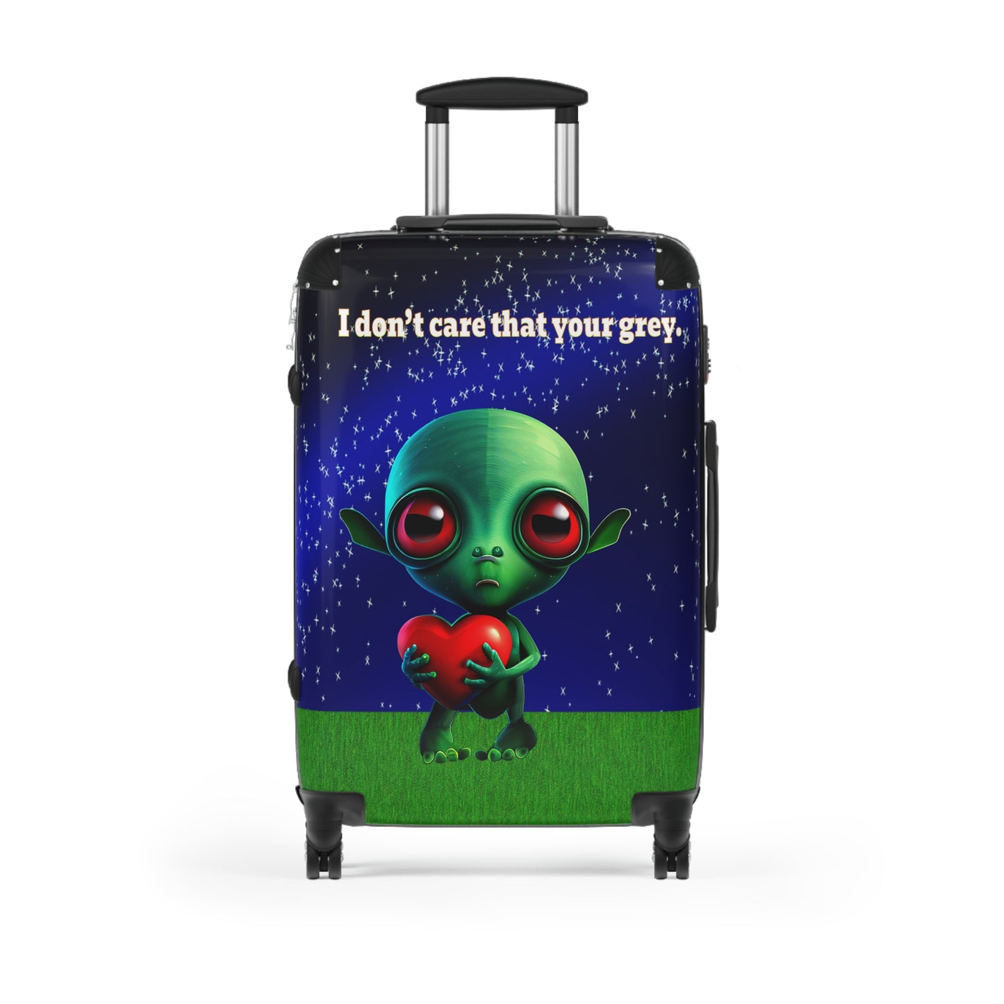 I don't care that your grey - Suitcase ('snoops' background)