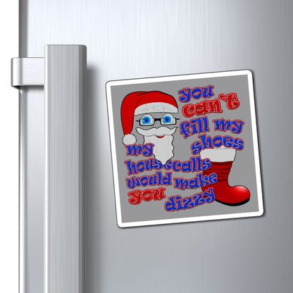 santa's shoes - Magnets - (grey)