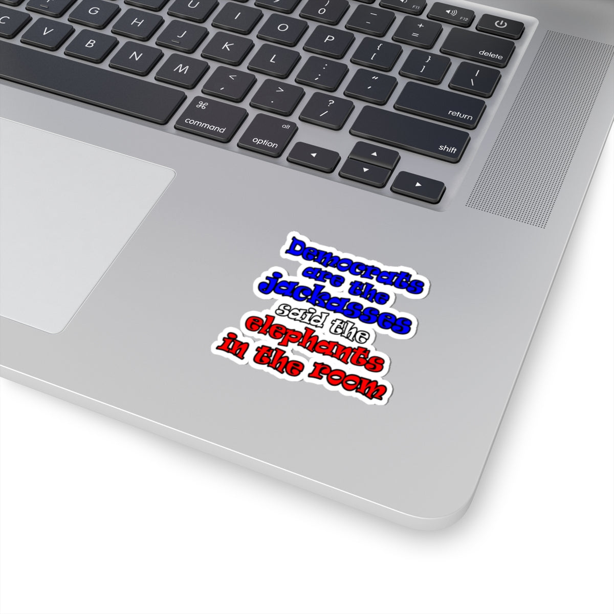 donkeys and elephants - Kiss-Cut Stickers