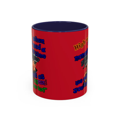 high noon - Accent Mug (dark red)