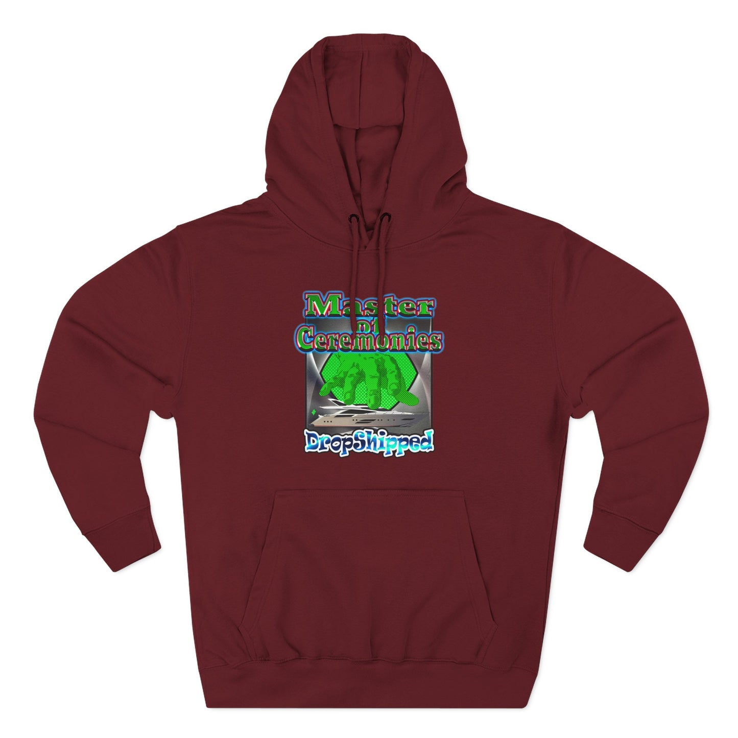 logo - Three-Panel Fleece Hoodie