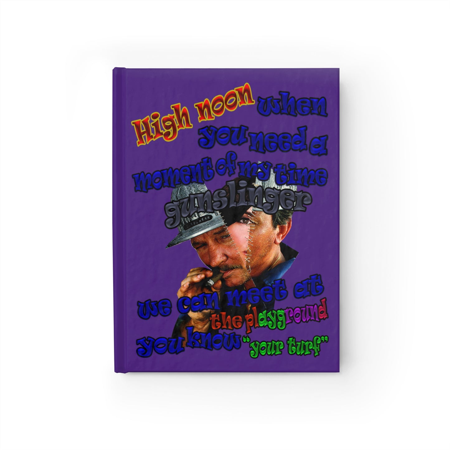 high noon - journal-blank (purple)