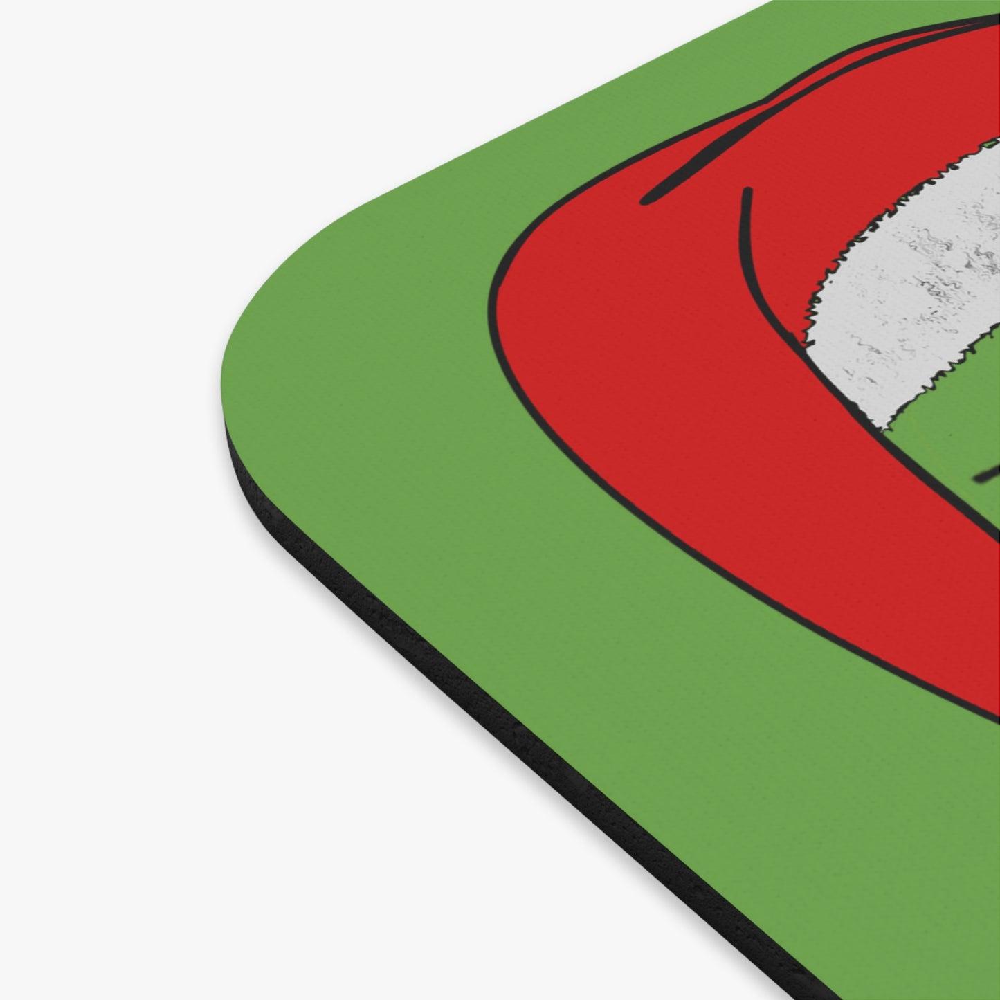 santa's shoes - Mouse Pad (Rectangle) (green)