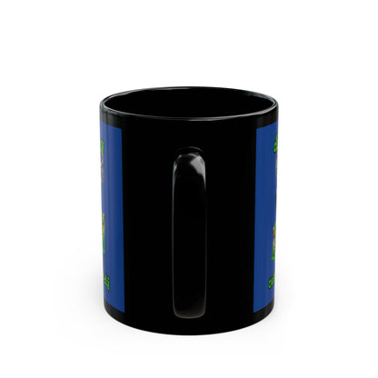 disc jockey - Black Mug (dark blue)