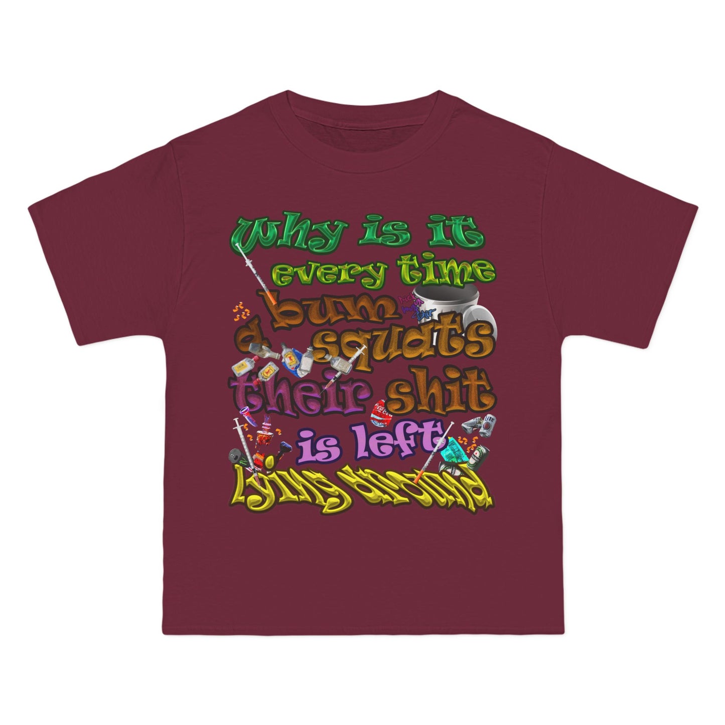 the bum's shit - Beefy-T®  Short-Sleeve T-Shirt