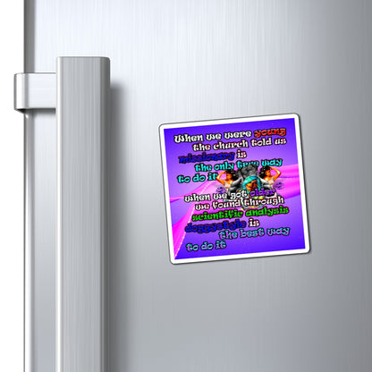 doggystyle - Magnets - (purple-pink wave)