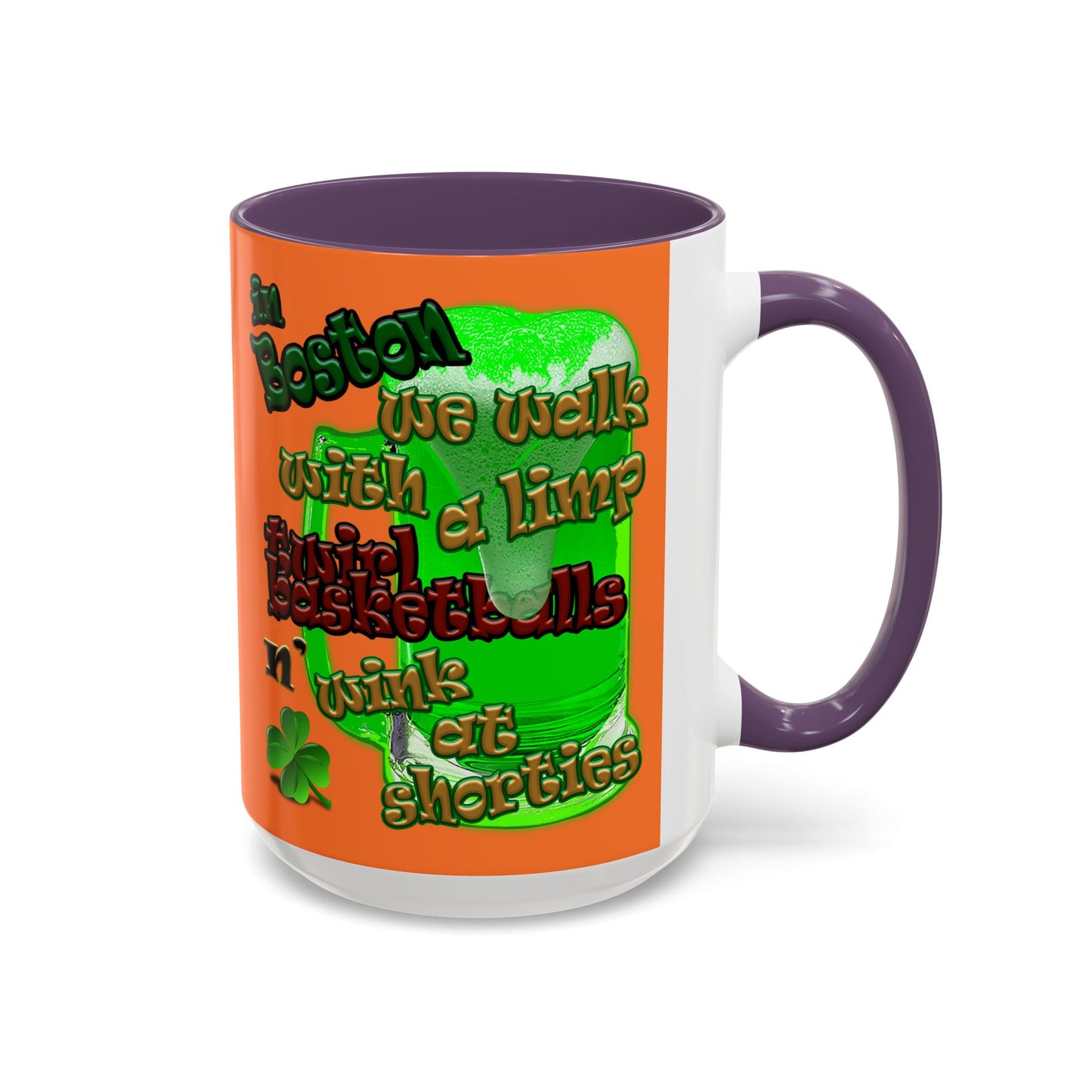 celtics logo - Accent Mug (crusta)