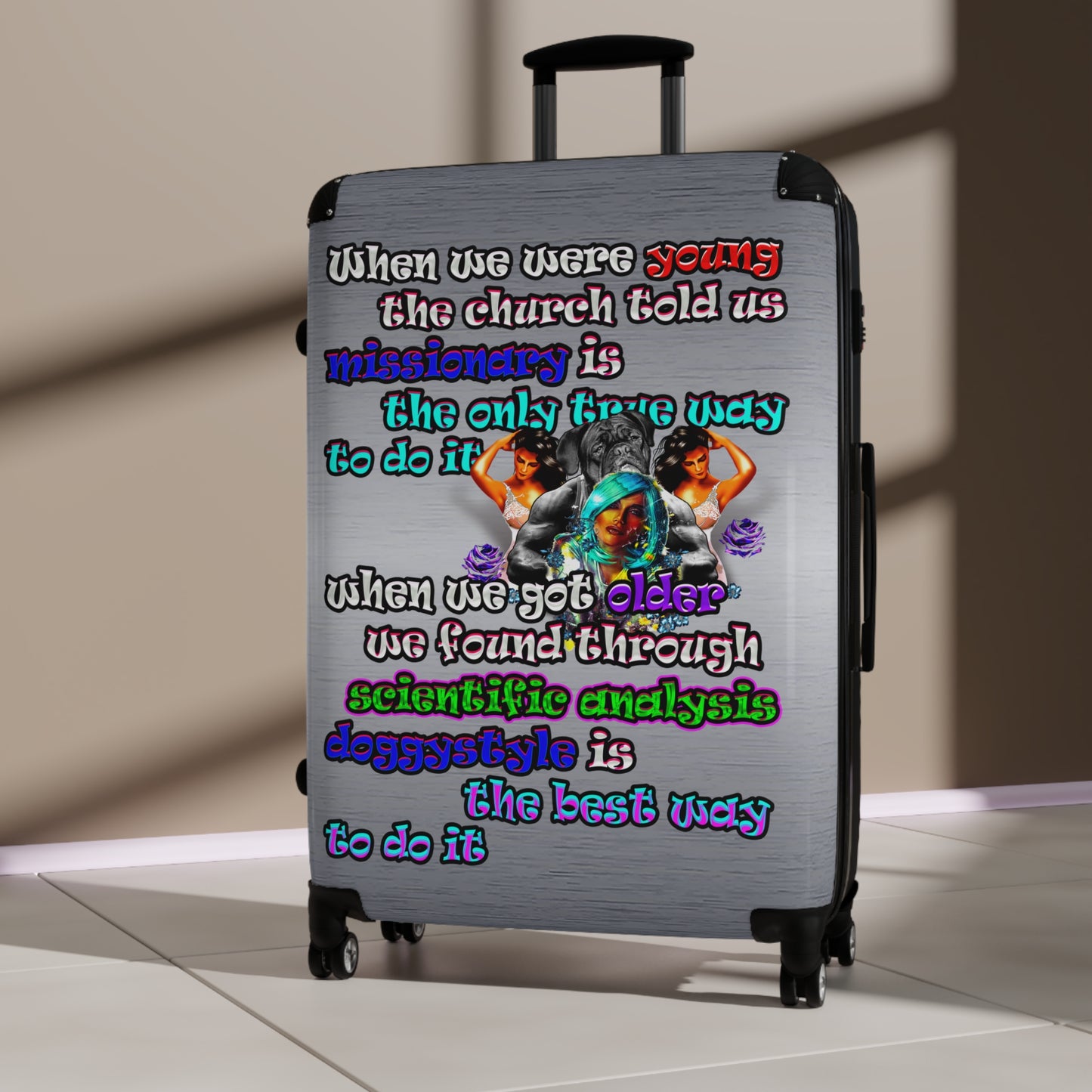 doggystyle - Suitcase (brushed nickel)