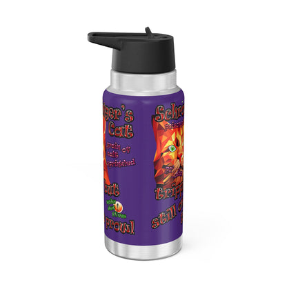 schrodinger's cat - Gator Tumbler, 32oz (purple)