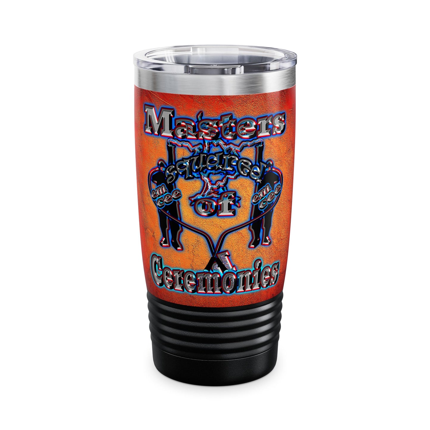 em cee squared - Ringneck Tumbler, 20oz (burnt orange)