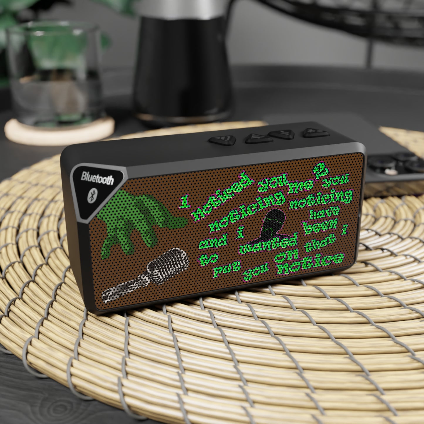 noticed you noticing - Jabba Bluetooth Speaker (brown)