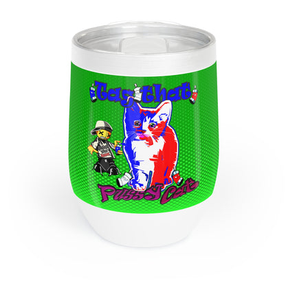 tag that - Chill Wine Tumbler (logo green)