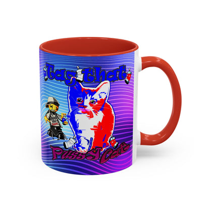 tag that - Accent Mug (purple wave)