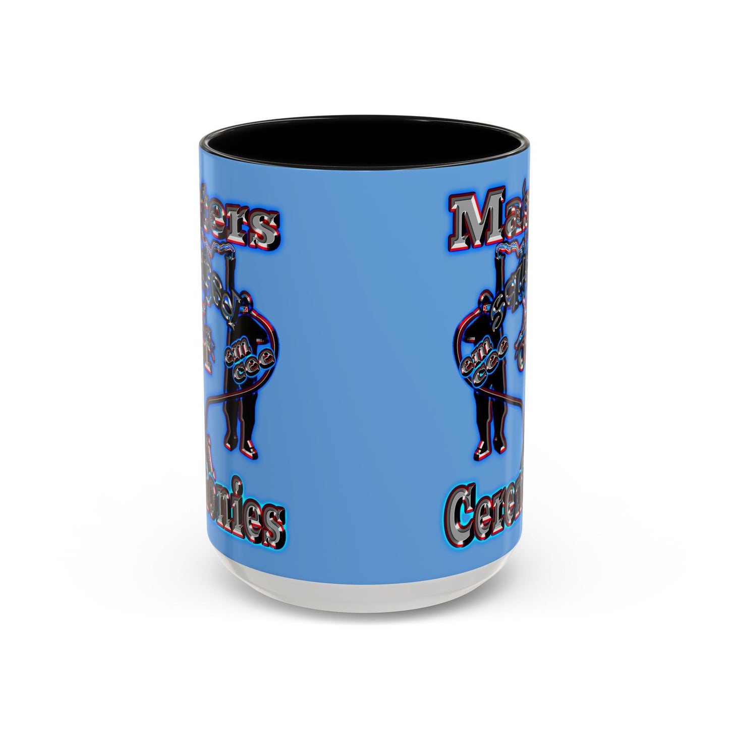 em cee squared - Accent Mug (light blue)