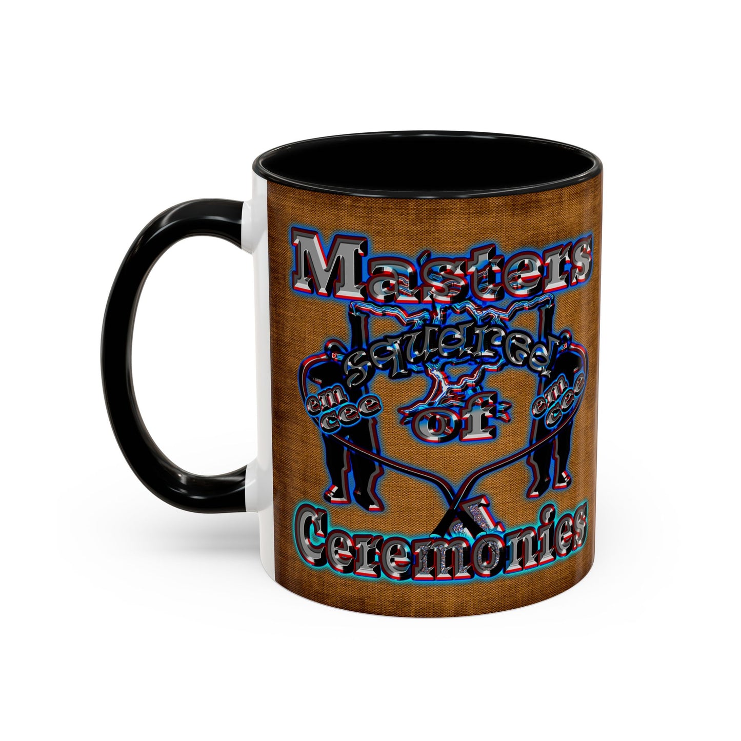 em cee squared - Accent Mug (brown papyrus)
