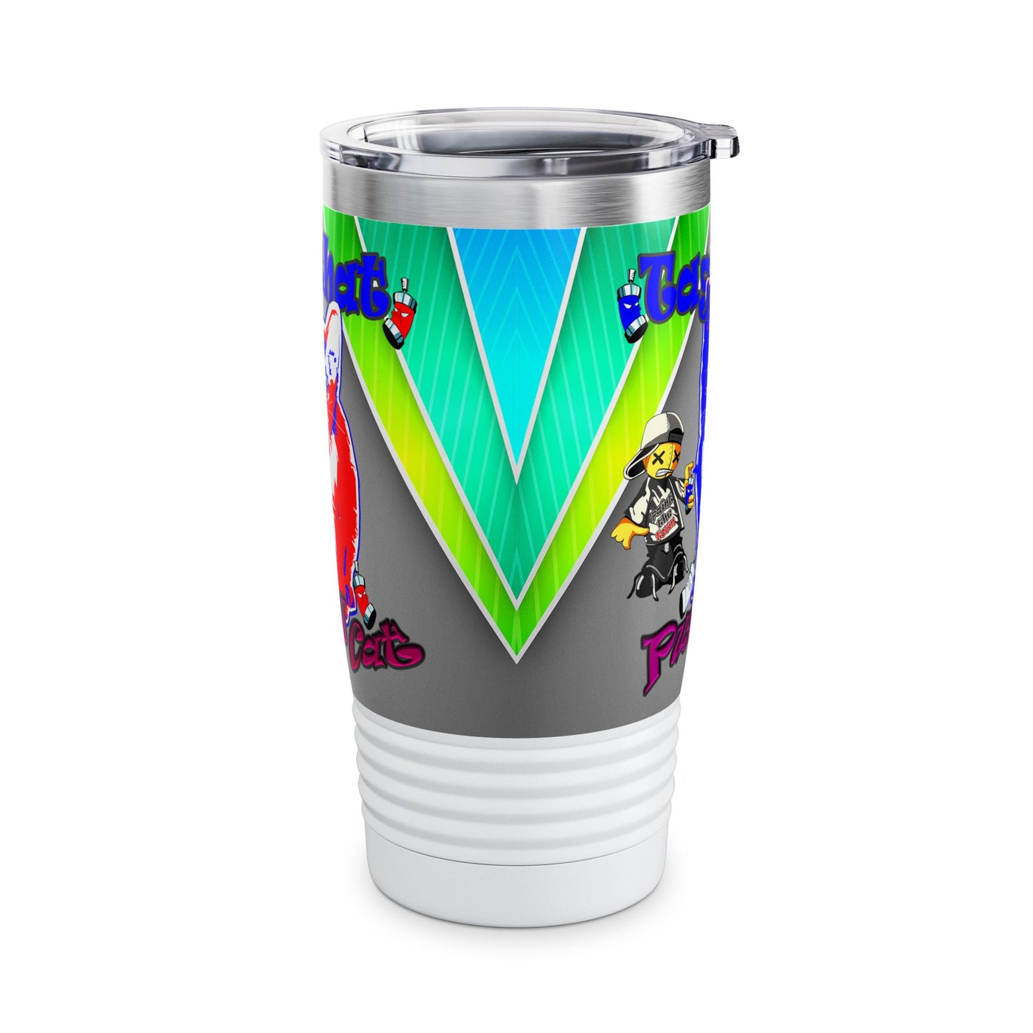 tag that - Ringneck Tumbler, 20oz (rainbow split)